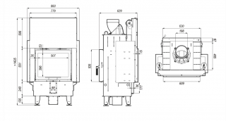  DEFRO HOME INTRA SM T G wymiary wkładu